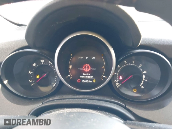 2016 FIAT 500X Trekking with VIN ZFBCFXCT1GP351336, listed as a IAAI auction lot 42660529 with 130,133 mi miles and . Bid and sale history available at DreamBid. Image 7.