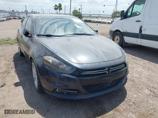 2014 Dodge Dart GT with VIN 1C3CDFEB9ED865875, listed as a IAAI auction lot 42037517 with 177,700 mi miles. Bid and sale history available at carsss.com. Image 1.