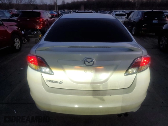2011 Mazda Mazda6 i Touring with VIN 1YVHZ8CH5B5M24072, listed as a Copart auction lot 85231944 with 107,312 mi miles and Salvage Title. Bid and sale history available at carsss.com. Image 6.