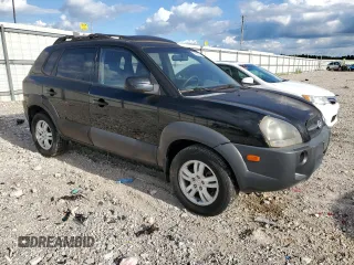 2006 Hyundai Tucson GLS with VIN KM8JN72D06U343113, listed as a Copart auction lot 71891754 with 195,945 mi miles and Clean Title. Bid and sale history available at carsss.com. Image 4.