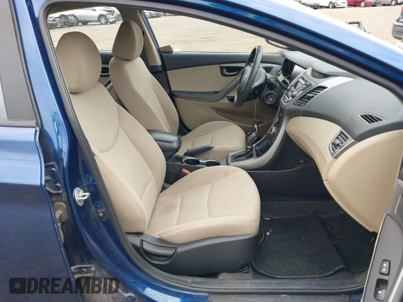 2016 Hyundai Elantra SE with VIN 5NPDH4AE5GH776391, listed as a IAAI auction lot 42082839 with 123,820 mi miles and . Bid and sale history available at DreamBid. Image 5.