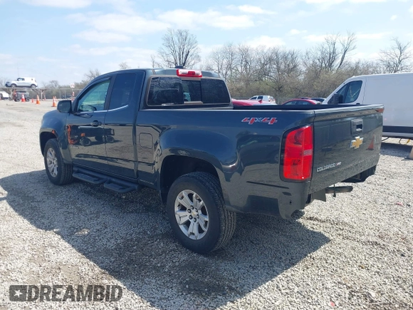 2018 Chevrolet Colorado 4WD LT with VIN 1GCHTCEN1J1111605, listed as a IAAI auction lot 41923283 with 66,604 mi miles. Bid and sale history available at carsss.com. Image 3.