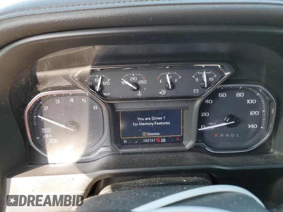 2021 GMC Sierra 1500 SLT z VIN 3GTU9DED6MG359056, wystawiony jako Copart lot #52567235 z przebiegiem 102 161 mil mil oraz Szkoda całkowita • Salvage title. Historia ofert i sprzedaży dostępna na DreamBid. Obrazek 9.