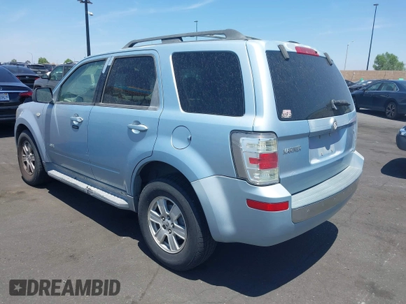 2008 Mercury Mariner with VIN 4M2CU81198KJ06044, listed as a IAAI auction lot 42466023 with 165,545 mi miles and . Bid and sale history available at DreamBid. Image 3.