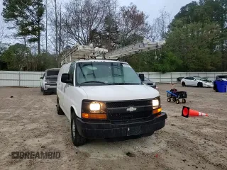 2010 Chevrolet Express Cargo with VIN 1GCZGFBG7A1138291, listed as a Copart auction lot 51048385 with 217,024 mi miles and Salvage title. Bid and sale history available at DreamBid. Image 11.