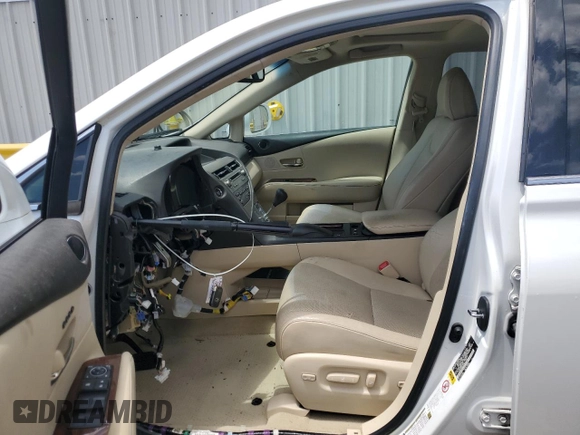 2013 Lexus RX 350 with VIN 2T2ZK1BA6DC105274, listed as a Copart auction lot 54361255 with Not Provided miles and Salvage Title. Bid and sale history available at DreamBid. Image 7.