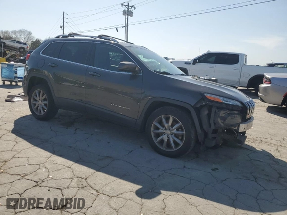 2014 Jeep Cherokee Limited with VIN 1C4PJMDS7EW210498, listed as a Copart auction lot 49248975 with 115,135 mi miles and Salvage Title. Bid and sale history available at carsss.com. Image 4.