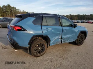 2024 Toyota RAV4 Hybrid XSE with VIN 4T3E6RFV5RU168236, listed as a Copart auction lot 82796124 with 4,479 mi miles and Salvage Title. Bid and sale history available at carsss.com. Image 3.