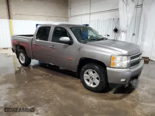 2007 Chevrolet Silverado 1500 LTZ with VIN 3GCEK13Y87G511596, listed as a Copart auction lot 42591845 with 185,189 mi miles and Salvage Title. Bid and sale history available at carsss.com. Image 4.