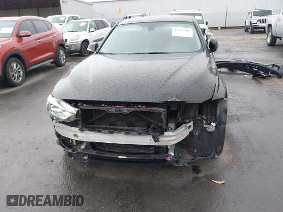 2016 BMW 3 Series 320i with VIN WBA8E1G52GNT36934, listed as a IAAI auction lot 41752109 with 100,178 mi miles and . Bid and sale history available at carsss.com. Image 6.