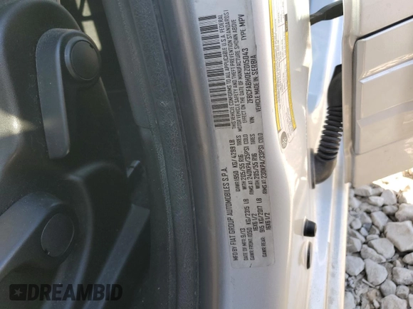 2014 FIAT 500L Easy with VIN ZFBCFABH0EZ015043, listed as a Copart auction lot 74581874 with 80,639 mi miles and Salvage Title. Bid and sale history available at carsss.com. Image 14.