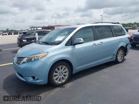 2015 Toyota Sienna Limited с VIN 5TDDK3DC0FS127743, выставлен на аукционе IAAI как лот 42446949 с пробегом 63 026 миль миль и . История ставок и продаж доступна на DreamBid. Изображение 2.
