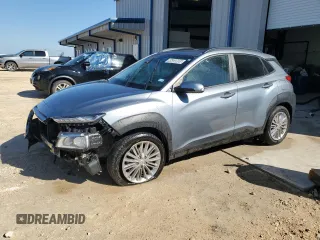 2021 Hyundai Kona SEL with VIN KM8K22AA0MU653525, listed as a Copart auction lot 46530895 with 48,634 mi miles and Clean Title. Bid and sale history available at carsss.com. Image 1.