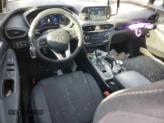 2019 Hyundai Santa Fe SEL with VIN 5NMS3CAD9KH066567, listed as a Copart auction lot 50537375 with 90,288 mi miles and Salvage Title. Bid and sale history available at carsss.com. Image 8.