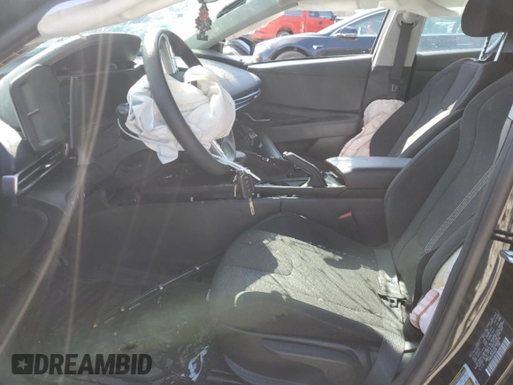 2024 Hyundai Elantra SE with VIN KMHLL4DG1RU683976, listed as a Copart auction lot 51864595 with Not Provided miles and Salvage Title. Bid and sale history available at DreamBid. Image 7.