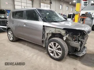 2015 Kia Soul + with VIN KNDJP3A55F7193547, listed as a Copart auction lot 46675965 with 113,895 mi miles and Salvage Title. Bid and sale history available at carsss.com. Image 4.