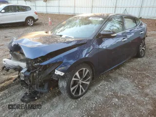 2018 Nissan Maxima Platinum with VIN 1N4AA6AP3JC375872, listed as a Copart auction lot 39984154 with Not Provided miles and Salvage Title. Bid and sale history available at DreamBid. Image 1.