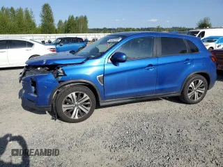 2021 Mitsubishi Outlander Sport ES with VIN JA4ARUAU0MU003220, listed as a Copart auction lot 54543105 with 67,969 mi miles and Salvage Title. Bid and sale history available at carsss.com. Image 1.