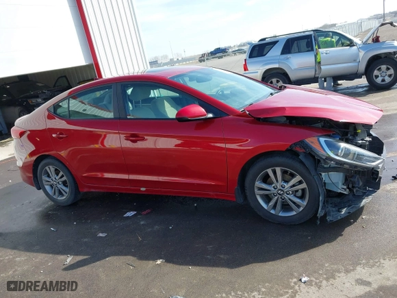 2018 Hyundai Elantra Value Edition with VIN KMHD84LF3JU657009, listed as a IAAI auction lot 41780491 with 65,855 mi miles. Bid and sale history available at carsss.com. Image 14.