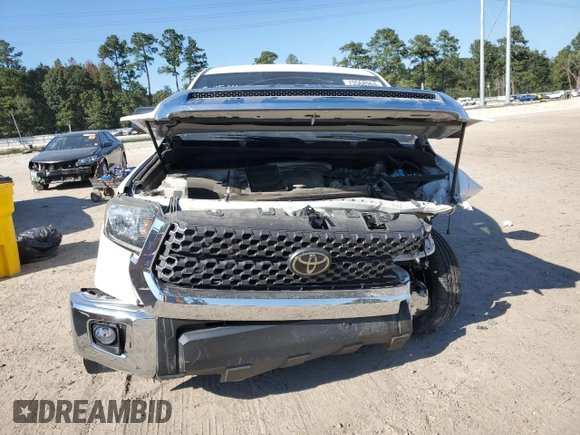 2020 Toyota Tundra 2WD SR5 with VIN 5TFEY5F17LX263254, listed as a Copart auction lot 73568964 with 57,348 mi miles and Salvage Title. Bid and sale history available at carsss.com. Image 5.