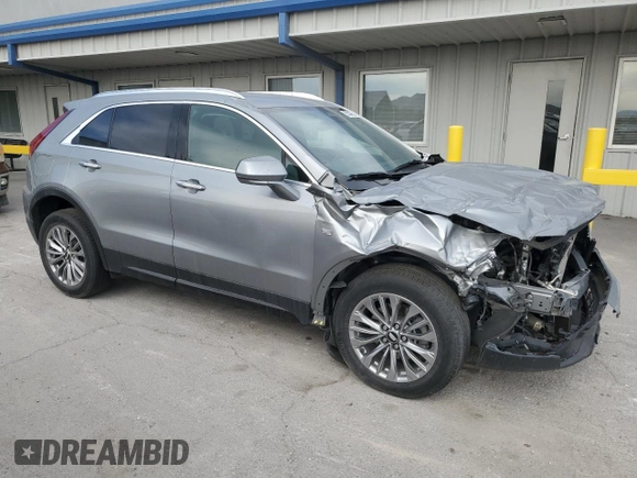 2024 Cadillac XT4 FWD Premium Luxury with VIN 1GYFZCR47RF126643, listed as a Copart auction lot 55529655 with 24,583 mi miles and Clean title. Bid and sale history available at DreamBid. Image 4.