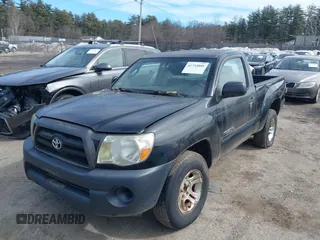 2007 Toyota Tacoma with VIN 5TENX22N67Z463888, listed as a IAAI auction lot 41754886 with 159,484 mi miles. Bid and sale history available at carsss.com. Image 6.
