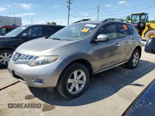 2010 Nissan Murano S with VIN JN8AZ1MU4AW015925, listed as a Copart auction lot 66349114 with 150,797 mi miles and Salvage Title. Bid and sale history available at carsss.com. Image 1.