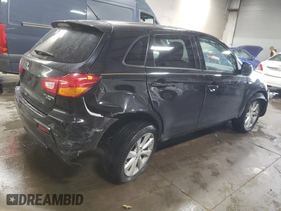 2012 Mitsubishi Outlander Sport SE with VIN JA4AP4AU5CZ008274, listed as a Copart auction lot 77909044 with 230,047 mi miles and Salvage Title. Bid and sale history available at carsss.com. Image 3.
