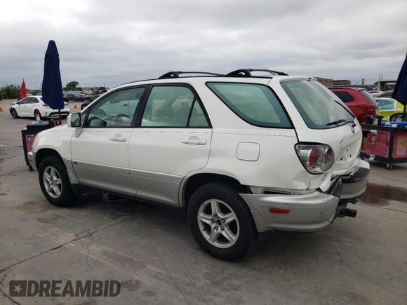 2002 Lexus RX 300 with VIN JTJHF10U720255271, listed as a Copart auction lot 70510154 with 249,063 mi miles and Salvage Title. Bid and sale history available at carsss.com. Image 2.