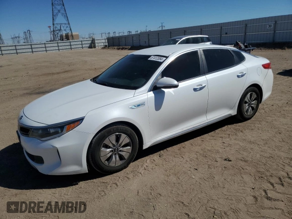 2017 Kia Optima Hybrid with VIN KNAGT4LC0H5007464, listed as a Copart auction lot 67412084 with 104,083 mi miles and Salvage Title. Bid and sale history available at carsss.com. Image 1.