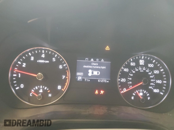 2021 Kia Forte LXS with VIN 3KPF24AD6ME391617, listed as a Copart auction lot 61461165 with 61,272 mi miles and Salvage title. Bid and sale history available at DreamBid. Image 9.