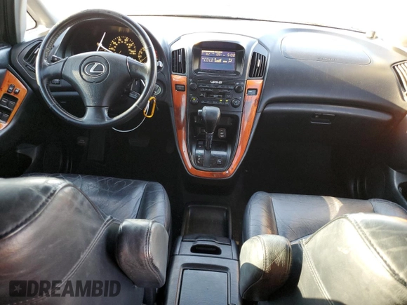 2003 Lexus RX 300 with VIN JTJGF10U330152037, listed as a Copart auction lot 73428154 with 235,538 mi miles and Salvage Title. Bid and sale history available at carsss.com. Image 8.