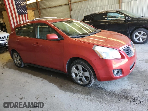 2009 Pontiac Vibe with VIN 5Y2SM67009Z403281, listed as a Copart auction lot 53759085 with 151,365 mi miles and Salvage Title. Bid and sale history available at carsss.com. Image 4.