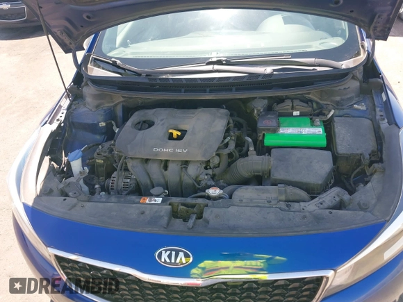 2017 Kia Forte LX with VIN 3KPFK4A77HE137768, listed as a IAAI auction lot 42019109 with 88,324 mi miles. Bid and sale history available at carsss.com. Image 10.