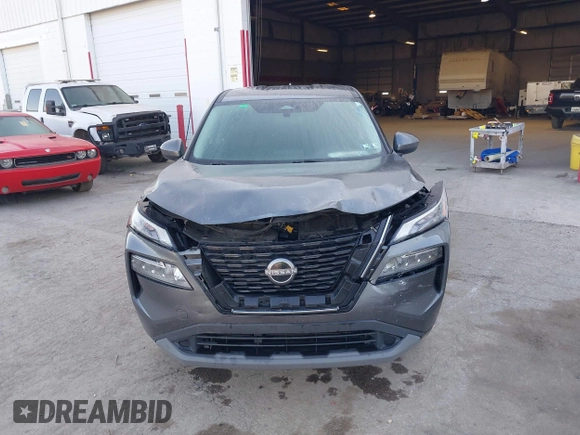 2023 Nissan Rogue SV with VIN 5N1BT3BB8PC795562, listed as a IAAI auction lot 42058955 with 53,820 mi miles. Bid and sale history available at carsss.com. Image 12.