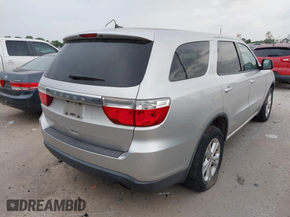 2013 Dodge Durango SXT with VIN 1C4RDHAG8DC647434, listed as a IAAI auction lot 42368085 with 77,533 mi miles and . Bid and sale history available at DreamBid. Image 4.