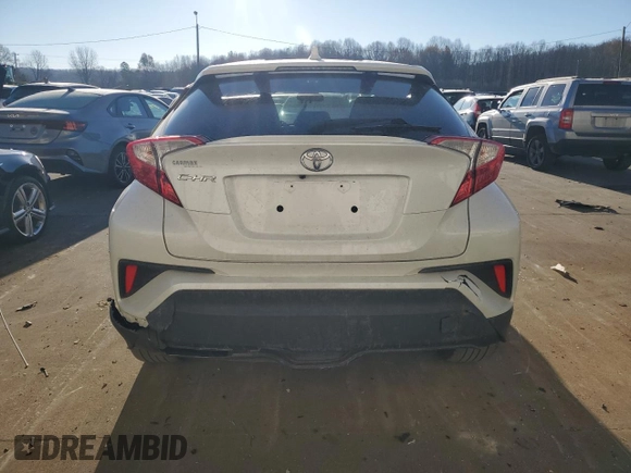 2020 Toyota C-HR LE with VIN NMTKHMBX8LR116761, listed as a Copart auction lot 83547564 with 48,942 mi miles and Salvage Title. Bid and sale history available at DreamBid. Image 6.