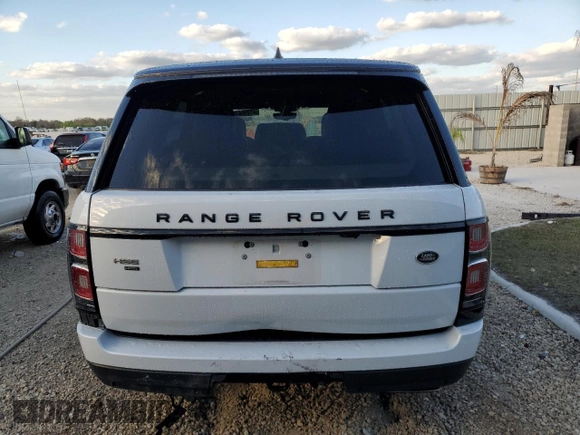 2021 Land Rover Range Rover with VIN SALGS4RY8MA447290, listed as a Copart auction lot 41995674 with 49,755 mi miles and . Bid and sale history available at DreamBid. Image 6.