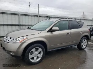 2003 Nissan Murano SL with VIN JN8AZ08W63W220946, listed as a Copart auction lot 48130495 with 141,048 mi miles and Clean Title. Bid and sale history available at carsss.com. Image 1.