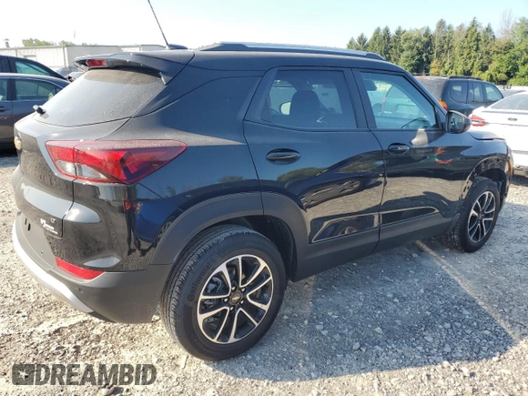 2025 Chevrolet TrailBlazer LT with VIN KL79MRSL9SB025037, listed as a Copart auction lot 69841984 with 28 mi miles and Salvage Title. Bid and sale history available at DreamBid. Image 3.