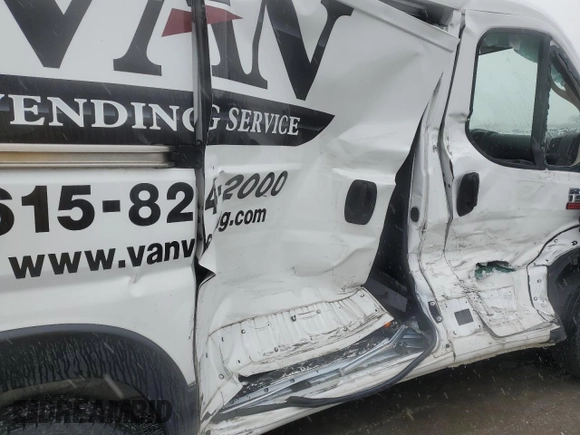 2019 Ram ProMaster Cargo with VIN 3C6TRVNG8KE528859, listed as a Copart auction lot 81265384 with 149,829 mi miles and Salvage Title. Bid and sale history available at DreamBid. Image 10.