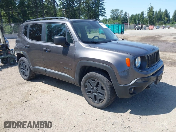2018 Jeep Renegade Upland с VIN ZACCJBAB9JPH37764, выставлен на аукционе IAAI как лот 42403618 с пробегом 100 151 миль миль и . История ставок и продаж доступна на DreamBid. Изображение 1.