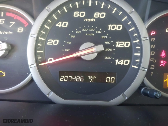 2006 Honda Pilot EX-L with VIN 5FNYF28586B037160, listed as a IAAI auction lot 41798991 with 207,486 mi miles. Bid and sale history available at carsss.com. Image 7.