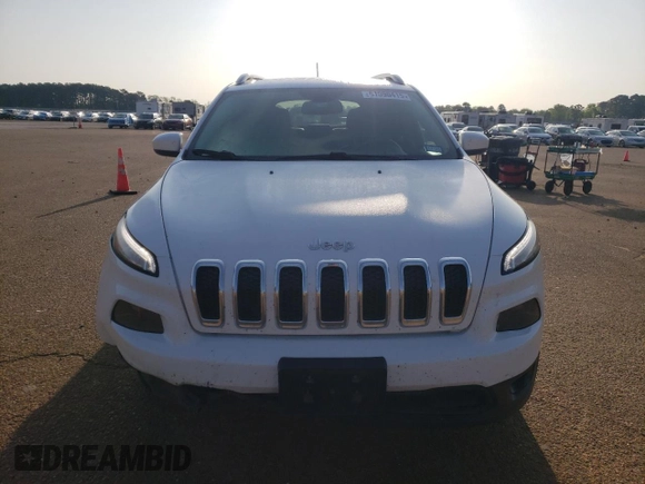 2018 Jeep Cherokee Latitude Plus with VIN 1C4PJLLB0JD534927, listed as a Copart auction lot 51090415 with 166,244 mi miles and Salvage Title. Bid and sale history available at carsss.com. Image 5.