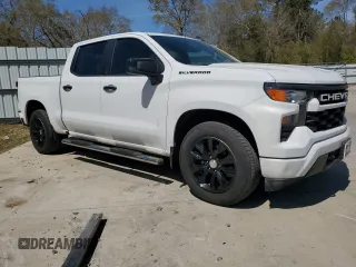 2022 Chevrolet Silverado 1500 Custom with VIN 3GCPABEK5NG576235, listed as a Copart auction lot 51157465 with 50,811 mi miles and Clean Title. Bid and sale history available at DreamBid. Image 4.