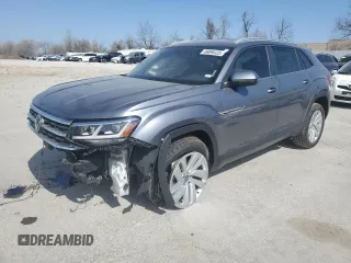 2020 Volkswagen Atlas SE z VIN 1V21E2CAXLC226750, wystawiony jako Copart lot #49096425 z przebiegiem 72 260 mil mil oraz Szkoda całkowita • Salvage title. Historia ofert i sprzedaży dostępna na DreamBid. Obrazek 1.