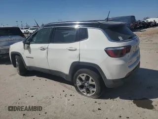 2018 Jeep Compass Limited with VIN 3C4NJDCB4JT245931, listed as a Copart auction lot 48300785 with 0 mi miles and Salvage Title. Bid and sale history available at carsss.com. Image 2.