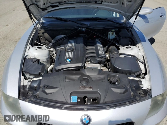2008 BMW Z4 3.0i with VIN 4USBU33538LW75870, listed as a Copart auction lot 58054445 with 102,764 mi miles and Salvage title. Bid and sale history available at DreamBid. Image 11.