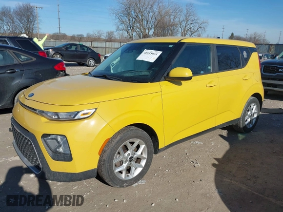 2020 Kia Soul LX with VIN KNDJ23AU5L7101306, listed as a IAAI auction lot 41855061 with 75,714 mi miles. Bid and sale history available at carsss.com. Image 17.