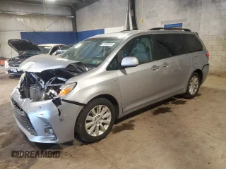 2016 Toyota Sienna Limited with VIN 5TDDK3DC1GS133312, listed as a Copart auction lot 61828725 with 116,562 mi miles and Salvage title. Bid and sale history available at DreamBid. Image 1.